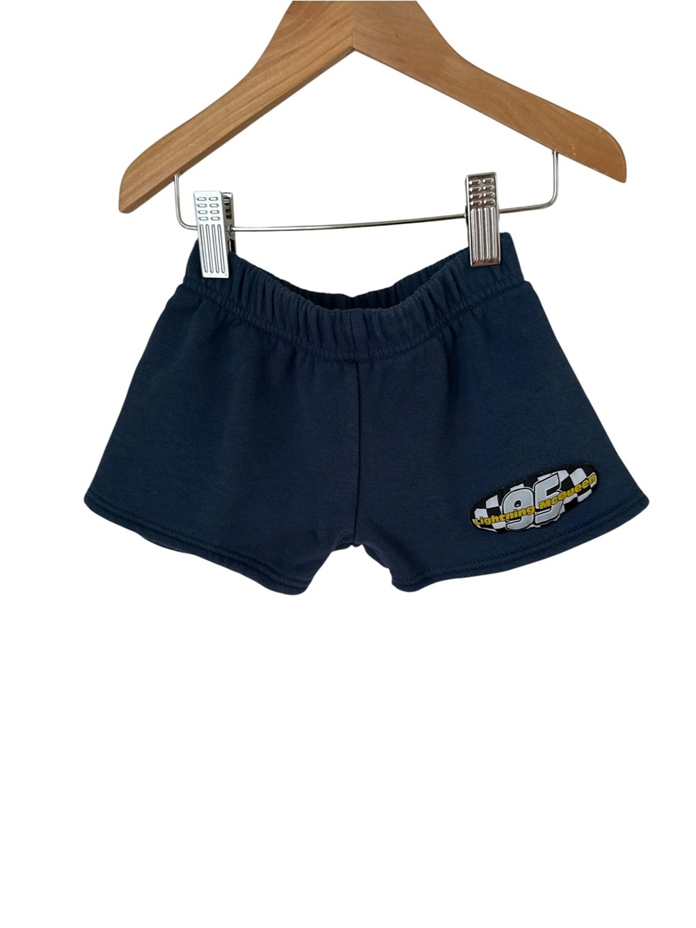 Zara Disney Cars Navy Blue Kids Sporty Shorts with Patch